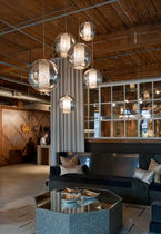 design pendant lamp (crystal) ULEE by Filipe Lisboa VISO Lighting