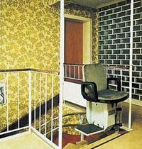 curved chair stair lift STAIR LIFTS LINE 180 Tecno