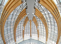 curved glulam timber beam PEEK & CLOPPENBURG HESS-WOHNWERK