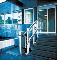 curved platform stair lift for the disabled STAIR LIFTS LINE 320 Tecno