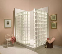 custom glass block WALK-IN Pittsburgh Corning