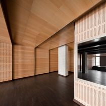 decorative acoustic wooden wall panel: MDF TAURO 50 SPIGOTEC - SPIGOACUSTIC - SPIGOLINE
