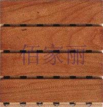 decorative acoustic wooden wall panel: MDF 09001 techpanel inc