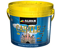 decorative acrylic paint for exterior (facade, matt) CASTLE ALVAN PAINT