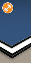 decorative composite wall panel ECONOLITE Laminators Incorporated