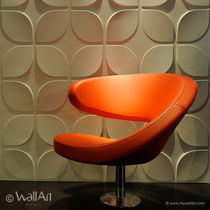 decorative eco-friendly wall panel in recycled cellulose fiber SWEEPS WALLART