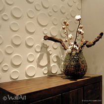 decorative eco-friendly wall panel in recycled cellulose fiber CRATERS WALLART