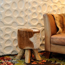 decorative eco-friendly wall panel in recycled cellulose fiber PEBBLES WALLART