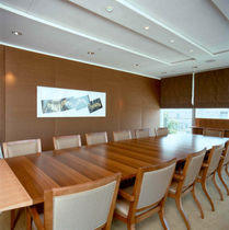 decorative fabric covered wall panel AVANTI Levolux
