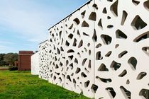 decorative facade cladding DUCTAL&reg; ArmourColor