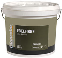 decorative plaster for interior EDELFIBRE Blancolor