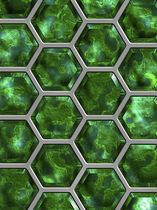 decorative resin wall panel HONEYCOMB lumigraf