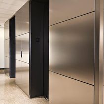 decorative stainless steel wall panel LEVELE FORMS+SURFACES