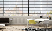 decorative wooden wall panel: MDF S&Eacute;RIE PRESTIGE  MUR design