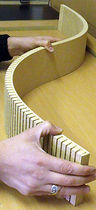 decorative wooden wall panel: MDF NEATFLEX Neat Concepts Ltd