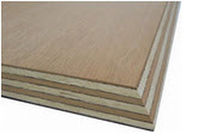 decorative wooden wall panel: plywood (PEFC, FSC certified) ALLIN PLEX ALLIN