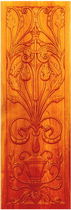 decorative wooden wall panel DESIGN2 Andrews Wood Crafts