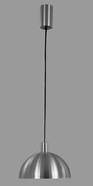 design aluminium pendant lamp by Marianne Brandt (Bauhaus) HMB 25/300 Z NI Tecnolumen