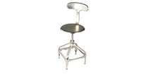 design bar chair : industrial style NICKEL metafor-design.com