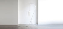 design blown glass floor lamp CRISTALCANE by Benjamin Graindorge YMER&MALTA