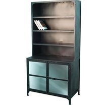 design bookcase: industrial style BLACK METAL  metafor-design.com