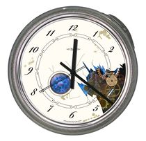design clock STEAMPUNK Pacific Art Design