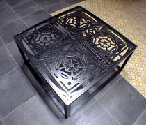 design coffee table: industrial style FLOR DE LYS ICI ET LA