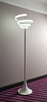 design corian&reg; floor lamp (sculpture) TWIST by Emmanuel Jacquet Chrysalide &eacute;dition