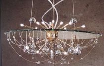 design crystal chandelier URANUS Orion Leuchtenfabrik