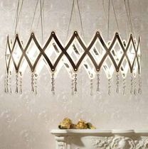 design crystal chandelier ZOOM CRYSTAL Serien