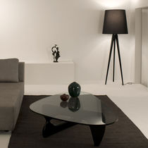 design fabric floor lamp (tripod) TRIANA by O. Canalda & R. &Uacute;beda METALARTE