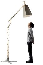 design fabric floor lamp (adjustable) LUXIOLE Designheure