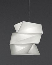 design fabric pendant lamp IN-EI: TR 008 by Issey Miyake Artemide