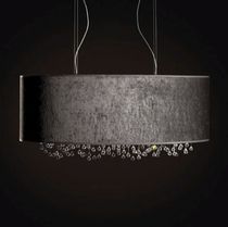 design fabric pendant lamp VELVET by by Filipe Lisboa VISO Lighting