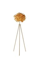 design floor lamp in certified wood (Eco-label FSC) FLOCK Tom Raffield