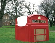 design garden armchair PHONEBOOTH Finn Stone