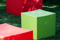 design garden stool LONGUE CUBE COLLECTION Serralunga 1825