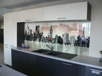 design glass kitchen COLORA IMAGE Miroiterie RIGHETTI