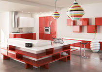 design lacquer kitchen CRONOS Corazzin Group - Contract & hotel