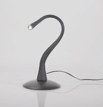 design leather table lamp SERPENTINE by Studio Tecnico Cierre cierre