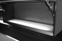design light glass wall shelf INTERNAL ILLUMINATED SHELF by KAPDesign KAP International