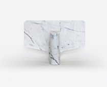 design marble table lamp FLAP by C&eacute;dric Ragot YMER&MALTA