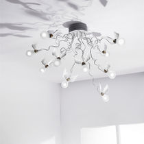 design metal ceiling lamp BIRDIE'S NEST INGO MAURER
