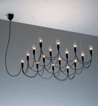 design metal chandelier LIGHTNESS by Henk Stallinga  STENG