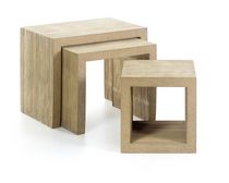 design nesting table by Frank Gehry LOW TABLE SET VITRA HOME