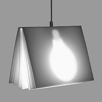 design pendant lamp BOOK LIGHT HL VW 96 by Vincenz Warnke Tecnolumen