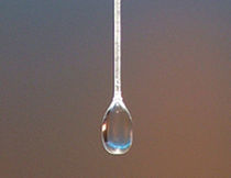 design pendant lamp (glass) VINO DROP FIBERSTARS