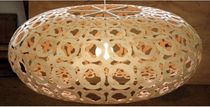 design pendant lamp in bamboo OROTON David Trubridge Design