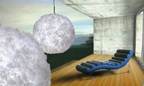 design pendant lamp in recycled material OUKA Les Fourmis Bleues