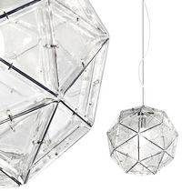 design pendant lamp (methacrylate) POLIEDRO cod.1722 by Elio Martinelli , 1962 Martinelli Luce Spa